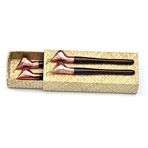 Tjanting Tool for Making Batik from Java Indonesia Set of 4