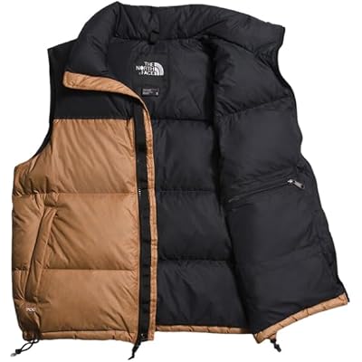 North Face Outerwear Mens Down Vest Water Repellent Cold Protection THE NORTH FACE M 1996 Retro Nupsi Filling Thick Food Climbing Outdoor Wear Solo Camping Pocketable Presents NF0A3JQQ Parallel Imports