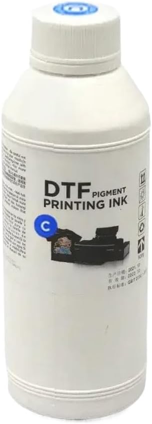 DTF Ink Compatible with 1390 1400 1430 L1800 P400 P408 P600 P640 P800 P807 P808 R1800 Printers for Direct Transfer Film Ink 1000ml(Yellow Ink 1000ML)