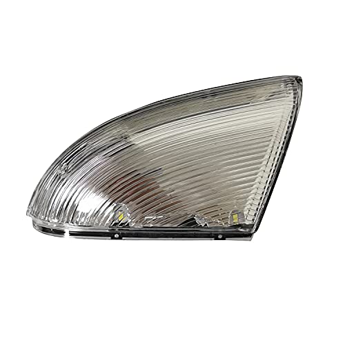 Front Right Passenger Side Mirror Turn Signal Light Lamp Housing With Puddle Compatible with Dodge Ram 1500 2500 2009-2018 Replace# 68064948AA