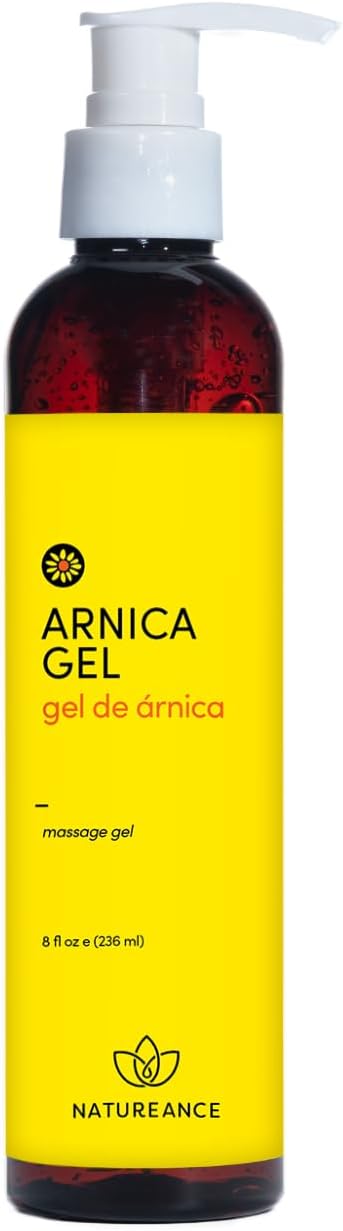 Arnica Gel (8Fl Oz) - Arnica Gel for Body Lubrication and Pain Relief
