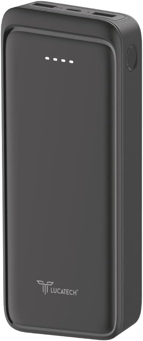 Microsoft Surface Laptop 3/Surface 4/Surface 5 ile Uyumlu 25.000 mAh 48W TURBO Powerbank, Siyah, 2xUSB+1xType-C