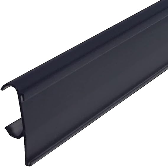 Shelf Label Strip Sign Holder for 23.75L Dbl. Wire Cooler Shelves
