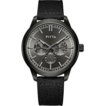 FIYTA Men's Quartz Watch Gold Watch Stainless Steel Strap