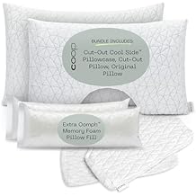 Coop Cool Side Cut-Out Pillowcase, Original Cut-Out Pillow, and Original Pillow King Bundle