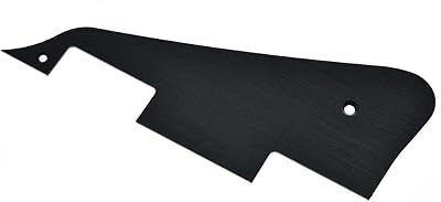 Dopro Metal Aluminum Anodized LP Electric Guitar Pickguard Scratch Plate Fits for Epi Les Paul Black