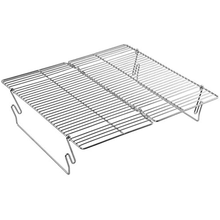 CAMPINGMOON Camping Grill Net Height Adjustable in 2 stages MT-2-W Grill Accessories for MT-2