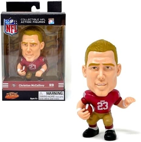 Party Animal Christian McCaffrey (San Francisco 49ers) NFL Big Shot Ballers 5" Figure