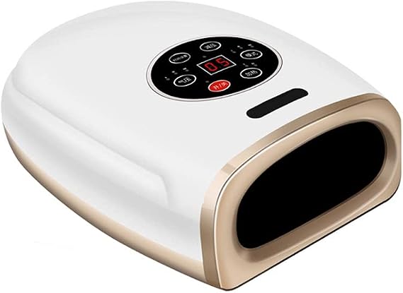 Hand Massager, Cordless Electric Hand Massager Machine with Heat - Compression Air Pressure Point Therapy Massager for Arthritis, Carpal Tunnel, Pain Relief & Hand, Wrist, Palm and Finger Massager,Ide