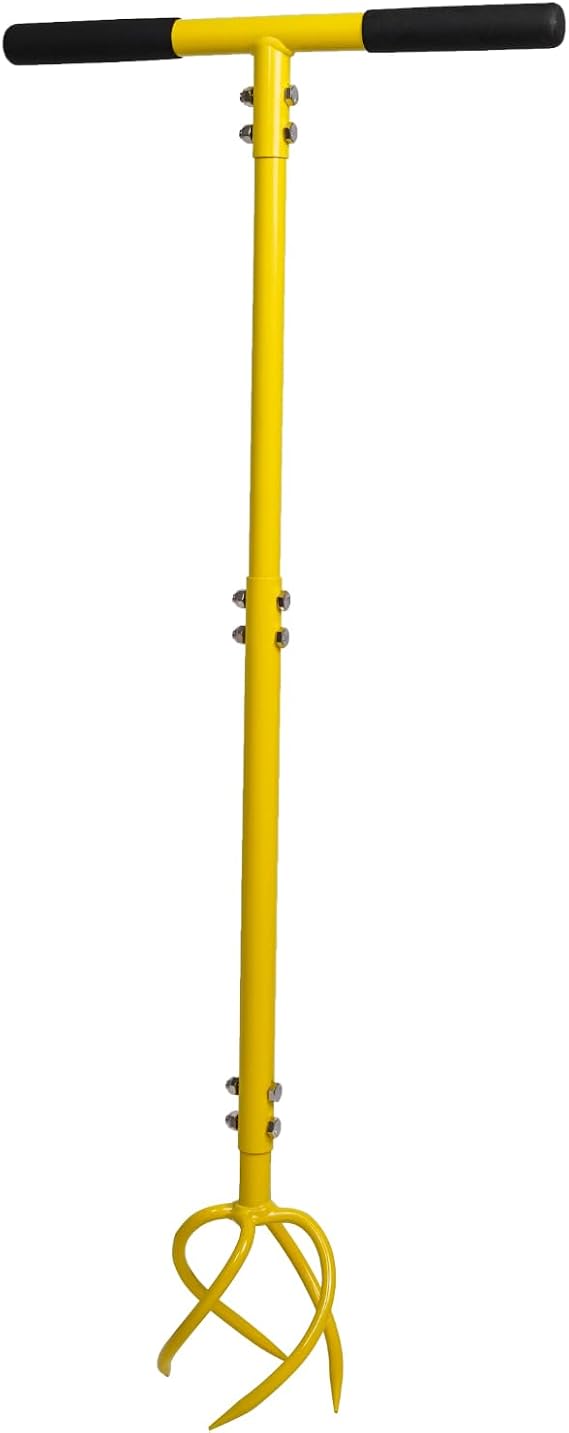 BARAYSTUS Hand Tiller, Twist Garden Claw Cultivator for Soil loosening