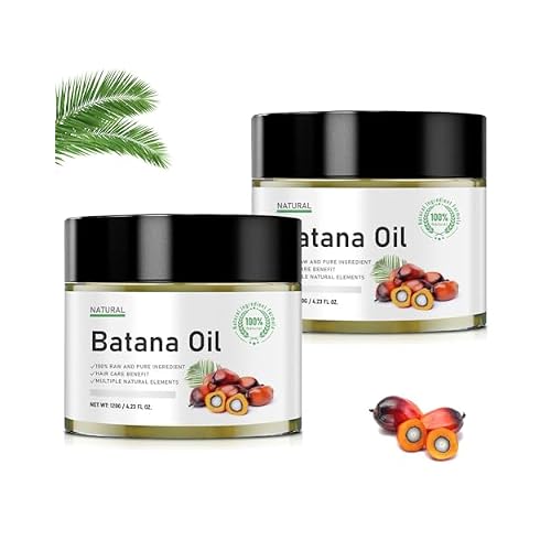 Batana Oil for Hair Growth 2PCS Raw Unrefined Natural Organic 100 Percent Pure Batana Oil for Men & Women Prevent Hair Loss Dr. Sebi Batana Oil from Honduras