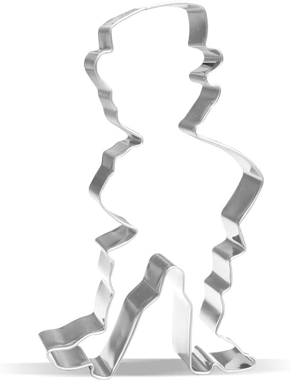 4.9 inch Leprechaun Cookie Cutter - Stainless Steel