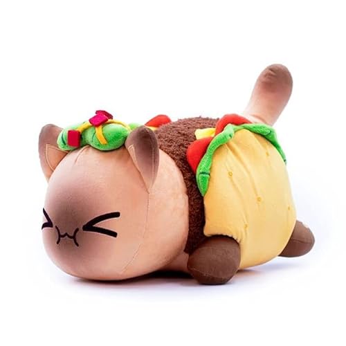 Cute Meows Aphmau Plush Doll Aphmau Mee Meow Food Cat Coke French Fries Burgers Bread Sandwiches Sleeping Pillow Children Gifts