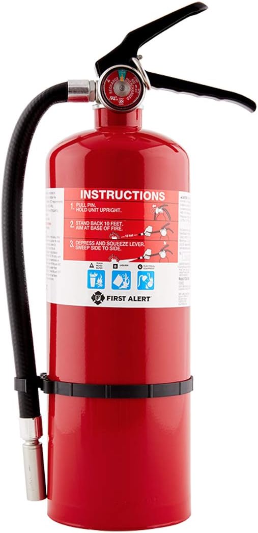 First Alert Fire Extinguisher, Heavy Duty for Home & Commercial Use