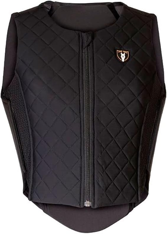 Tipperary Adult Lightweight Breathable Padded Moisture-Wicking Horse Riding Equestrian Contour Flex Back Protector