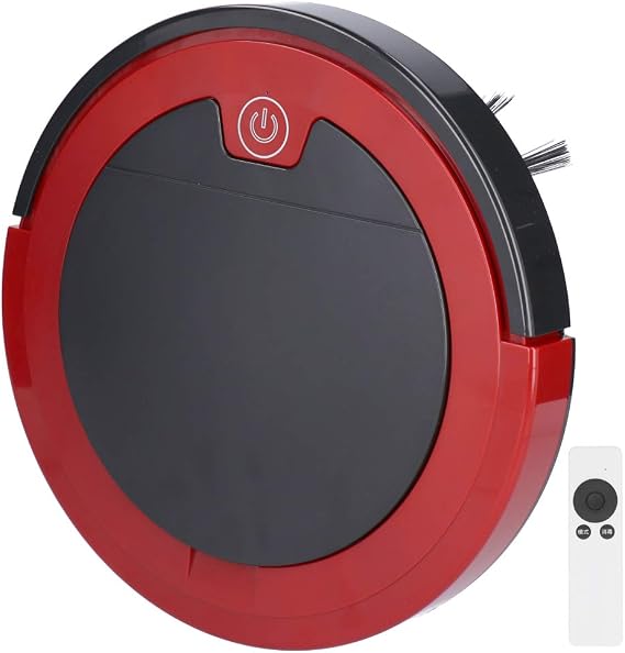 Fockety Robot Vacuum Cleaner,1200 Pa Strong Suction,Slim,Quiet,Smart Sensor Protectio USB Rechargeable Robotic Vacuum Cleaner,Sweeping and Mopping,for Pet Hairs,Hard Floor & Medium Carpet