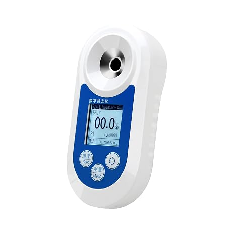 Instruments Digital Brix Refractometer, Range 0 to 55%