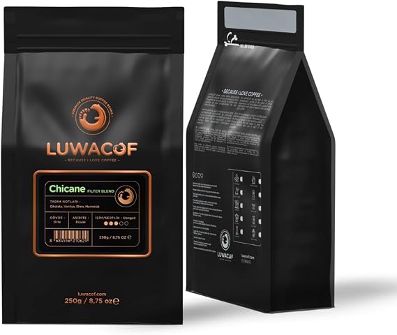 Luwacof Chicane Filter Blend Kahve (Öğütülmüş Filtre Kahve) 250 Gr