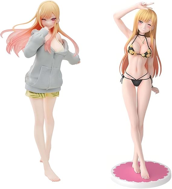 Anime Kitagawa Marin Figure Kitagawa Marin Action Figure Anime Girl Standing Model Statue Figurine Collectibles 2pcs
