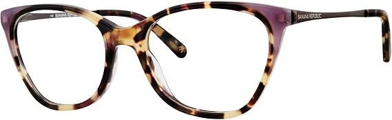 Eyeglasses Banana Republic Marcia 0F7X Violet Havana Brown / 00 Demo Lens