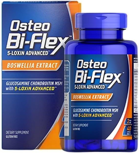 Osteo BiFlex Triple Strength Glucosamine Chondroitine Joint Supplement, 40 Count