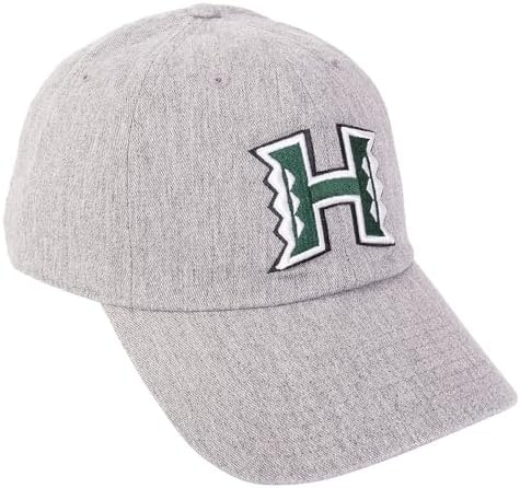 Desert Cactus University of Hawaii Baseball Hat Rainbow Warriors UH Brimmed Embroidered Hats Cap Adjustable Cloth Strap Adult