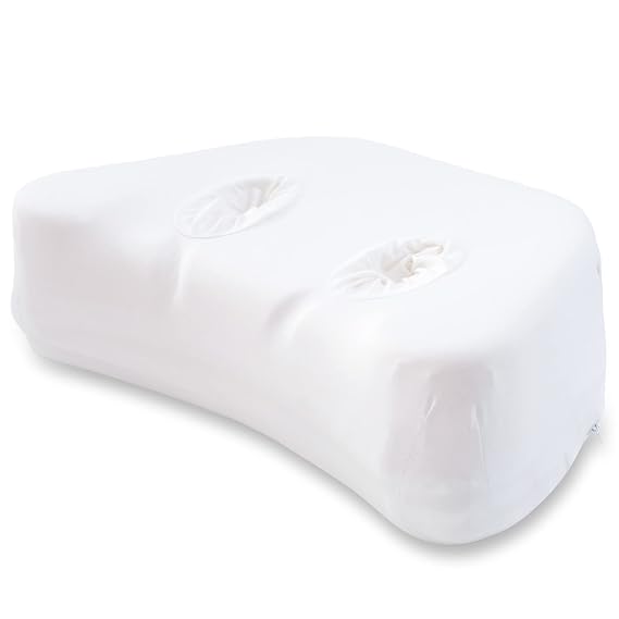 PureComfort Side Sleeping Pillow | Height Adjustable | Ear Pain Relief | CPAP Pillow | Wrinkle Prevention | TMJ | CertiPUR-US Memory Foam with Soft bamboo cover | | 100 Night Trial