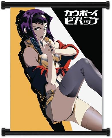 Cowboy Bebop Sexy Anime Girl Faye Valentine Fabric Wall Scroll Poster (32"x42") Inches