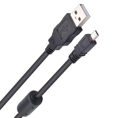 GONOLOWAY Replacement USB Cable 8Pin Camera Transfer Data Sync Charging Cord Compatible with Sony Digital Camera DSC-H200 H300 DSC-W710 W730 W800 W810 W830 W370 (3.3ft)