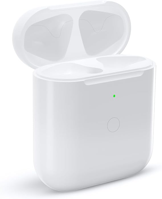 Replacement Charging Case for Airpod 2nd(A2031, A2032) Charging Case, Air pod Charging Case Only with Bluetooth Pairing Sync Button