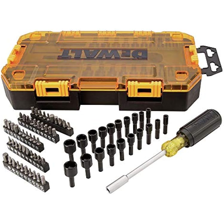 DEWALT Screwdriver Bit Set with Nut Drivers, 71-Piece DWMT73808