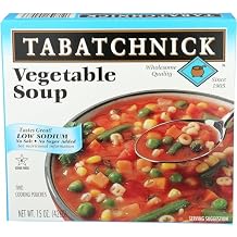 Tabatchnick, Soup Vegetable No Salt, 15 Ounce
