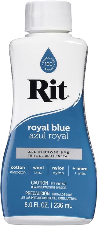 Rit All Purpose Liquid Dye Royal Blue 236ml