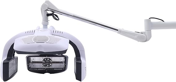Hair Dryer, Wall Mounted Portable Hooded Hair Dryer, 110v 1500w Retractable Wall Mount Hair Hood Dryer with Swivel Arm, Multifunctional Adjustable Salon Equipment with LCD Panel