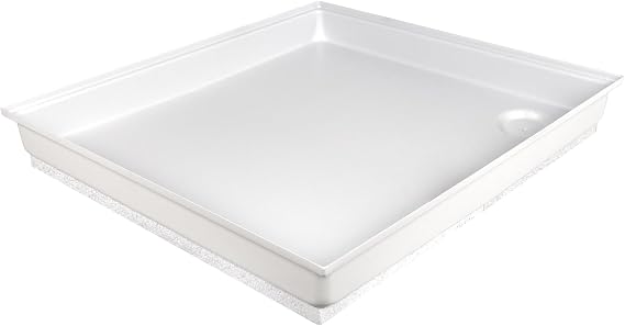 Icon 00461 Shower Pan SP100-27" x 24" x 4", Polar White