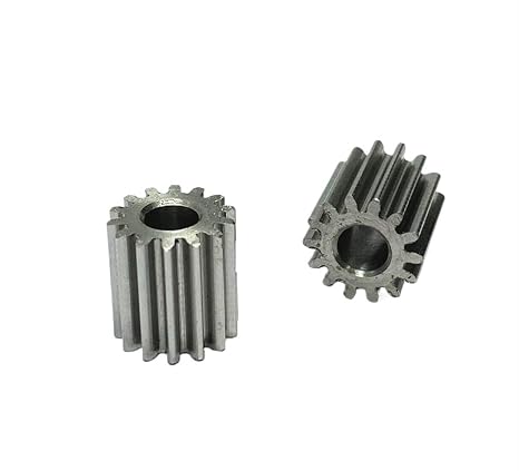 Carbon Steel Motor spur Gear 2pcs 0.6M 14T 4mm Metal Gear DIY Model Geared Motor Spindle
