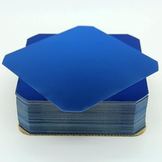 Sunpower Flexible Solar Cells E60 C60 5x5 3.6W Monocrystalline Cells for DIY Panels (500, +1 Busbar Per Cell)