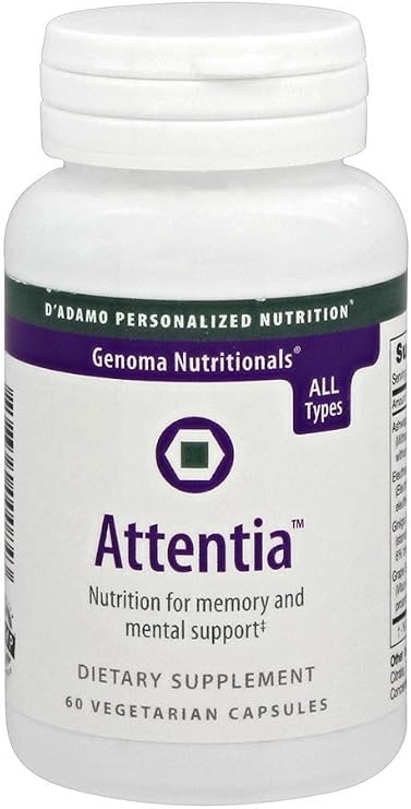 D'Adamo Personalized Nutrition Attentia, 60 Count