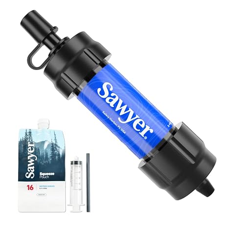 Sawyer Mini SP128 Sawyer | Portable Water Purifier Water Purifier Portable Water Purifier Disaster Preparedness Disaster Item Disaster Use Emergency Camping Camping Supplies Outdoor Outdoor Supplies