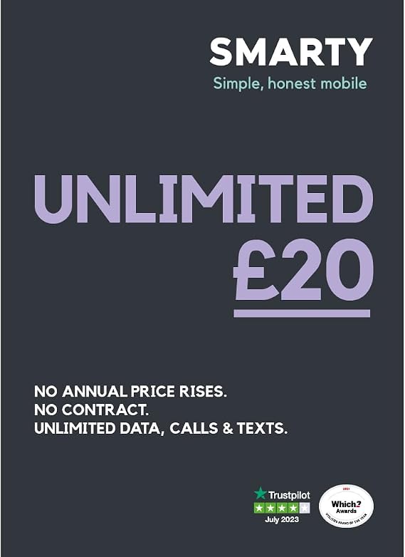 SMARTY Un 1-month flexible plan