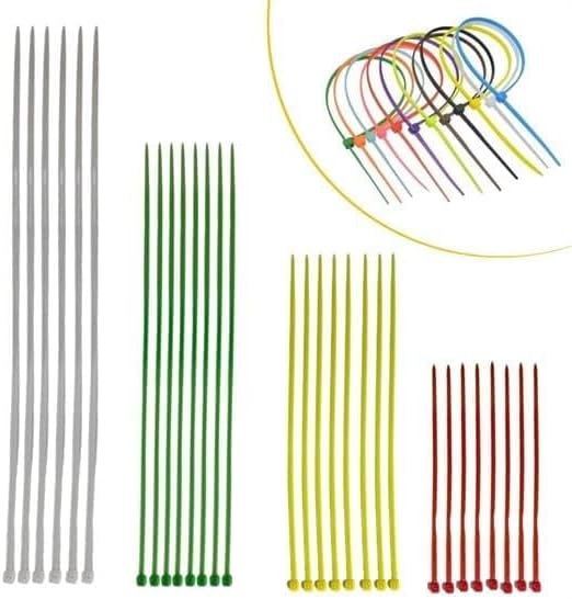30 Piece Plastic Cable Clamp Set Cable Organizer Binding Tapes