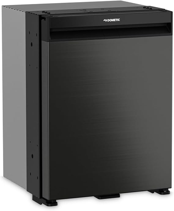 Dometic NRX35-E Marine Refrigerator 34L (1.2 cu ft) Full Refrigerator, Energy Efficient, LED Lighting, Vent Mode, Black
