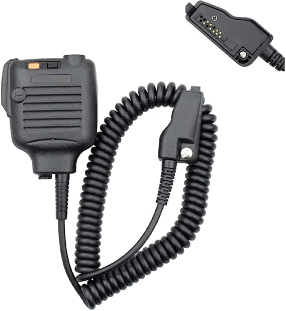 KMC-25 Speaker MIC for Kenwood NX200 NX300 TK380 TK385 TK480 TK3185 TK3260 TK5210 TK5310 Radios Microphone