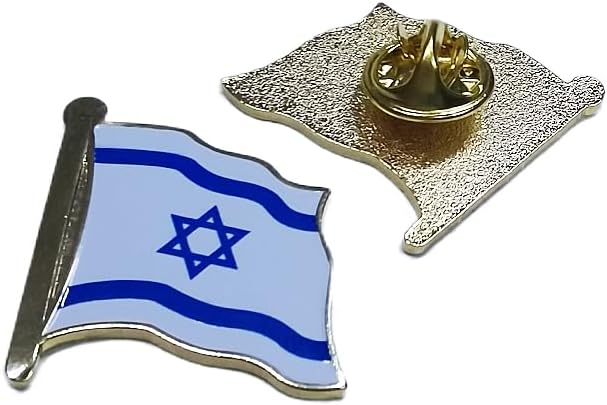 Israel Flag Enamel Pin Badge Brooch Memorabilia Gift