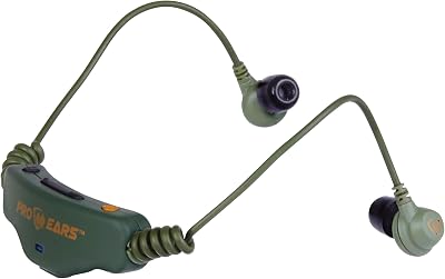 Pro Ears Stealth 28 Electronic Ear Plugs for Shooting, In-Ear Hearing Protection Earbuds, Noise-Reducing Shooting Ear Buds, Hearing Protection for Range and Hunting