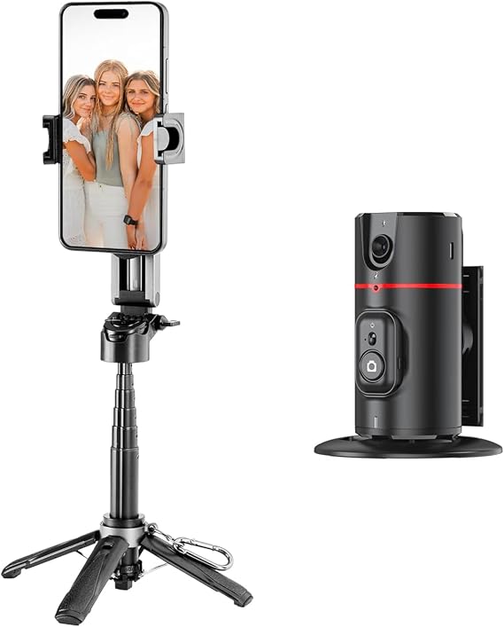 auto face Tracking Phone Holder Selfie Stick