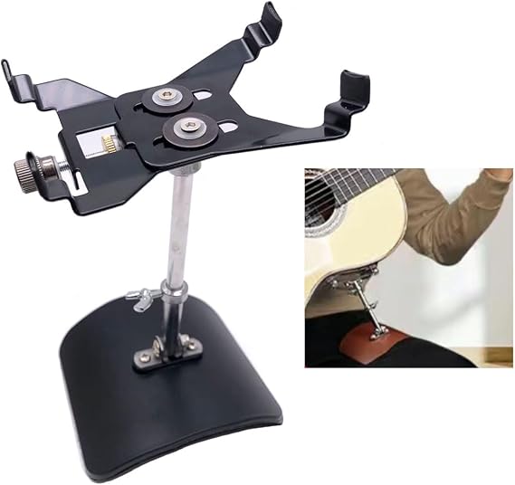 Classical Guitar Rest Support Adjustable Guitar Foot Stool Professional Classical Guitar Lifter Leg Rest Bracket for Players Black Claw Style