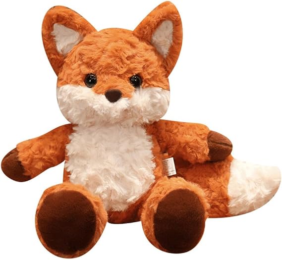 NatureMan 40cm Red Fox Stuffed Animal, Soft Cuddly Fox Plush Toy,Perfect for Child Gifts