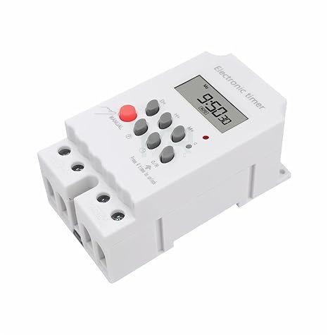 KG316T-II Electronic Timer AC 220V 25A Din Rail Digital Programmable Electronic Timer Switch Electric Equipment Control on/of