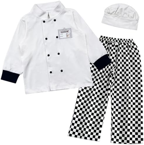 Toddler Halloween Costume Set, Kids Cosplay Clothes for Boys and Girls, Various Jobs Role Play Day Costume Outfit